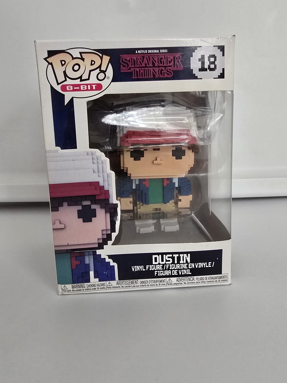Funko Pop! 8-Bit Dustin Vinyl Figure - Stranger Things
